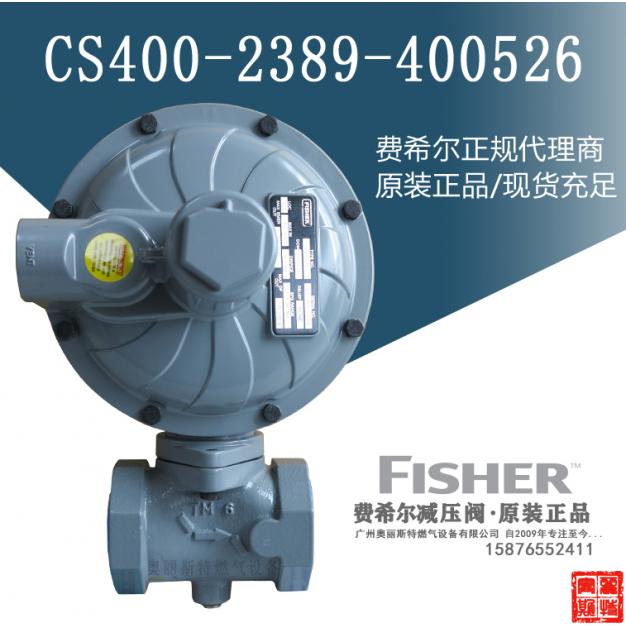 CS-2389-400526費希爾調(diào)壓閥CS400IN-6E/C8燃?xì)鉁p壓閥